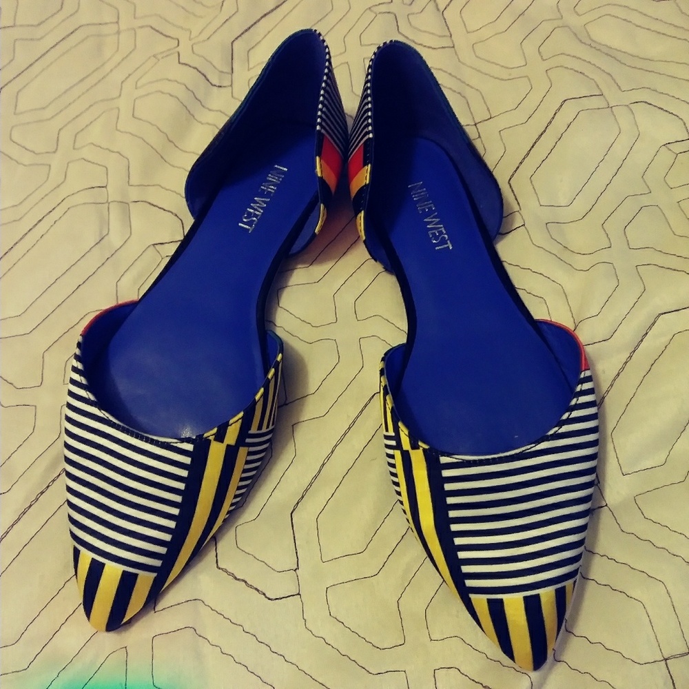 Nine West Geometric Flats